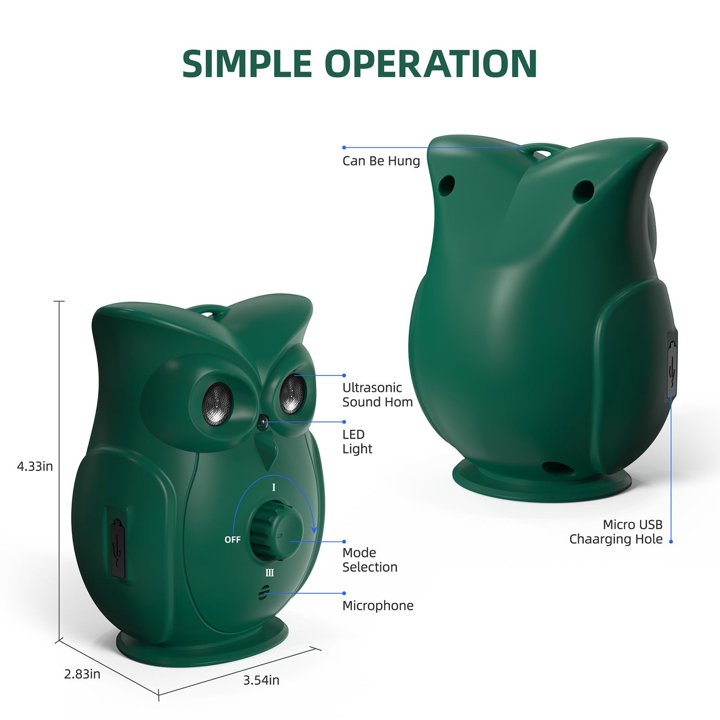 Double Ultrasound Stoppers Anti-dog Barking Dog Drives!