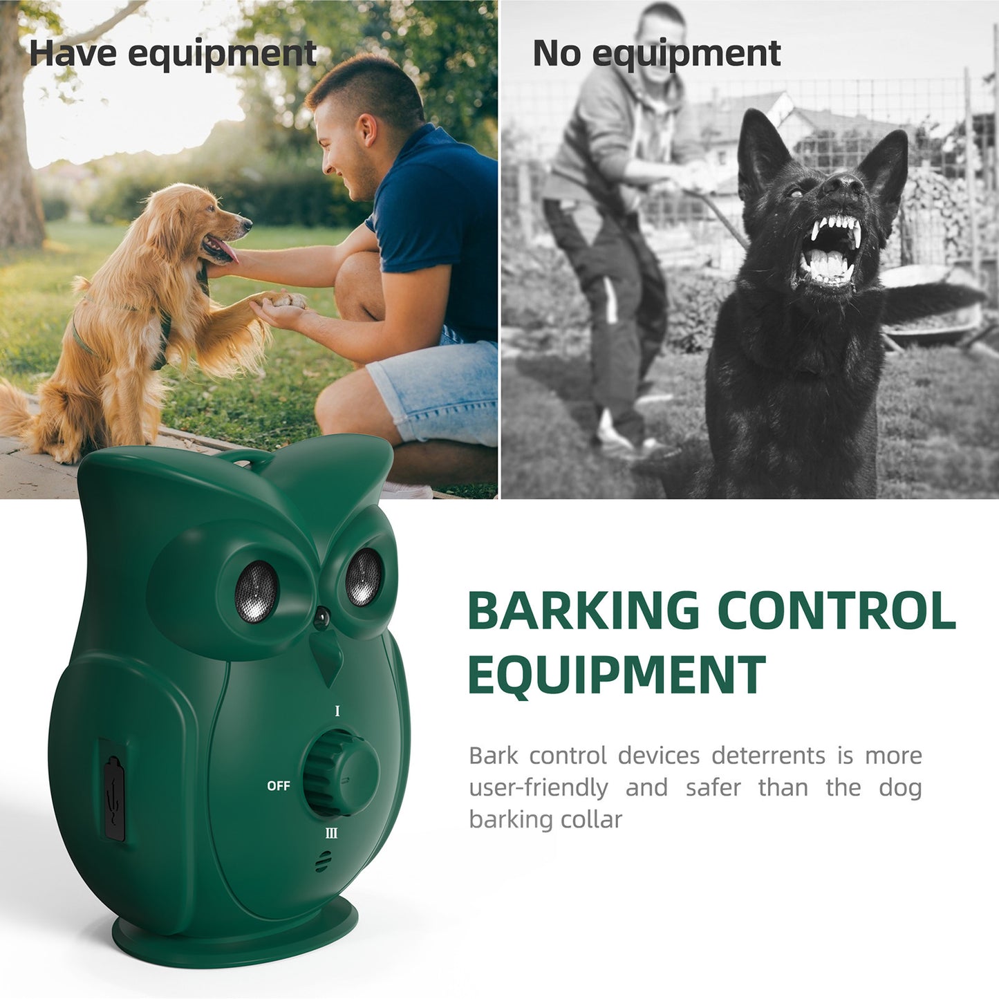 Double Ultrasound Stoppers Anti-dog Barking Dog Drives!