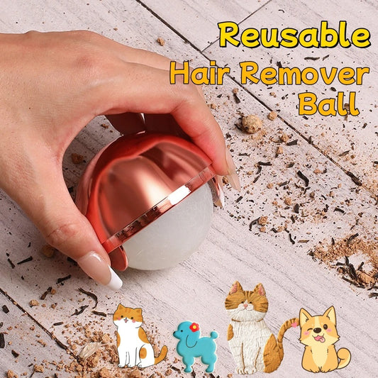 Reusable Hair Remover Ball dog  Hair !